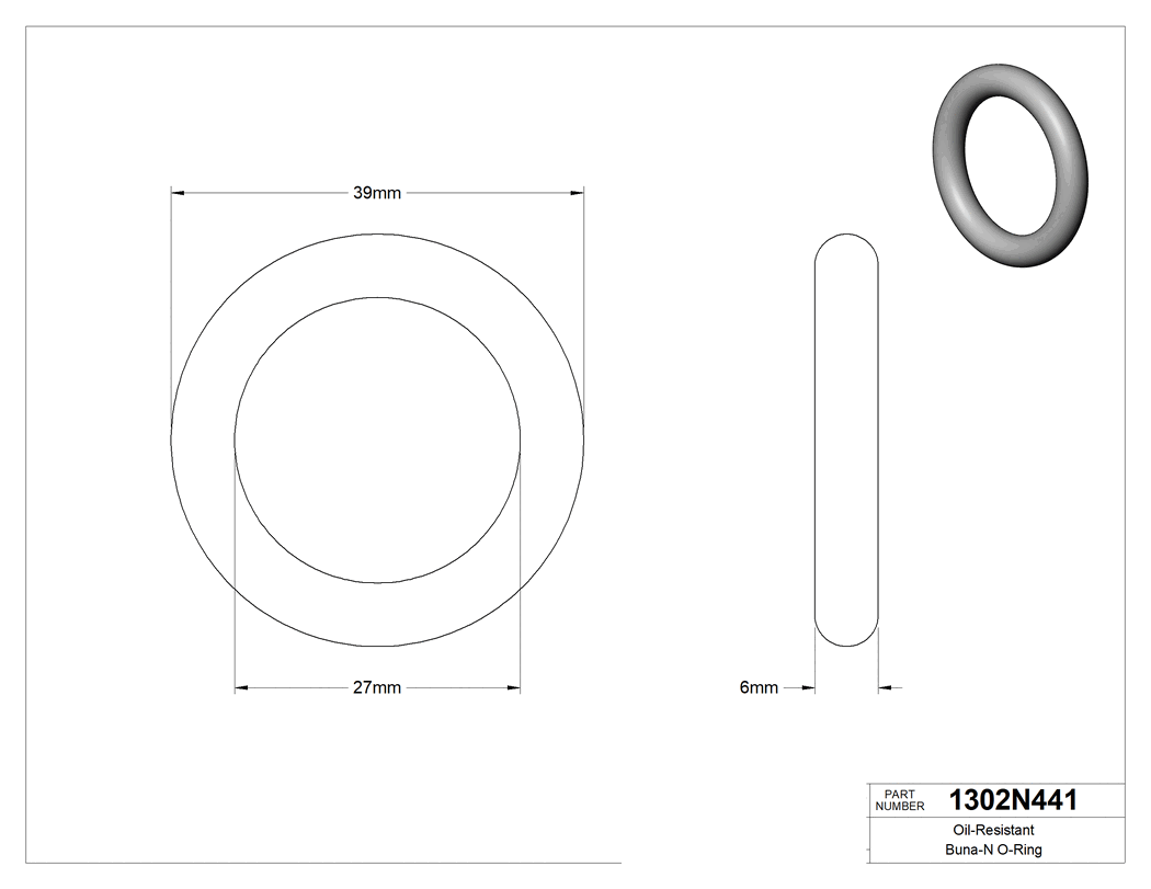 Technical drawing - 1302N441